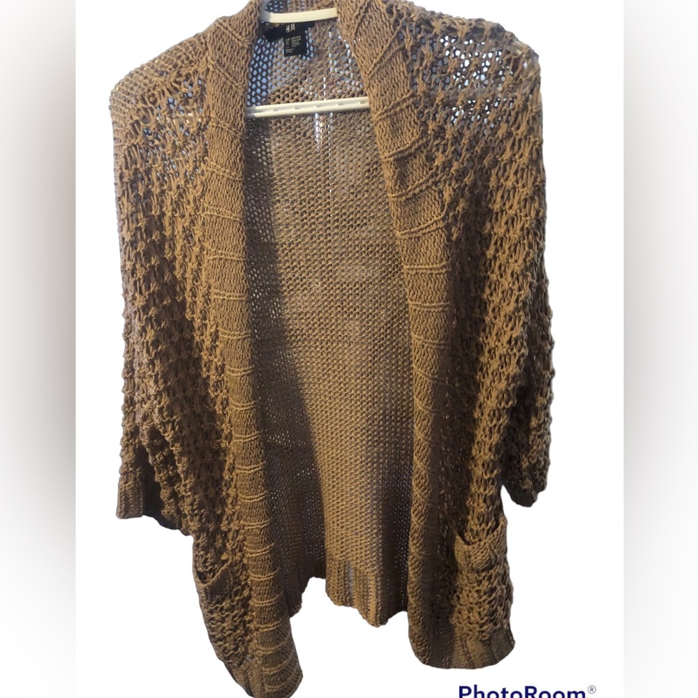 H&M one size hand knitted cardigan